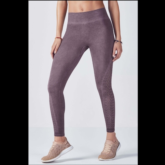 Fabletics Pants - Fabletics purple powerhold high rise leggings